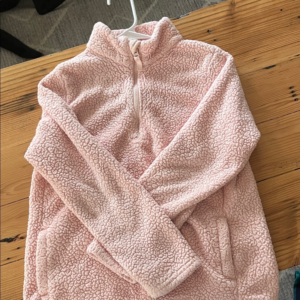 Wonder Nation Light Pink Fleece Jacket